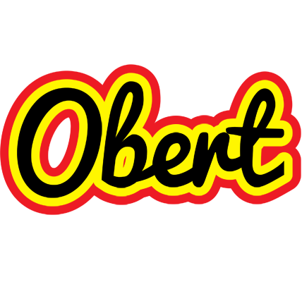 Obert flaming logo