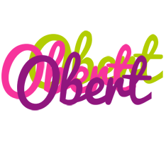 Obert flowers logo