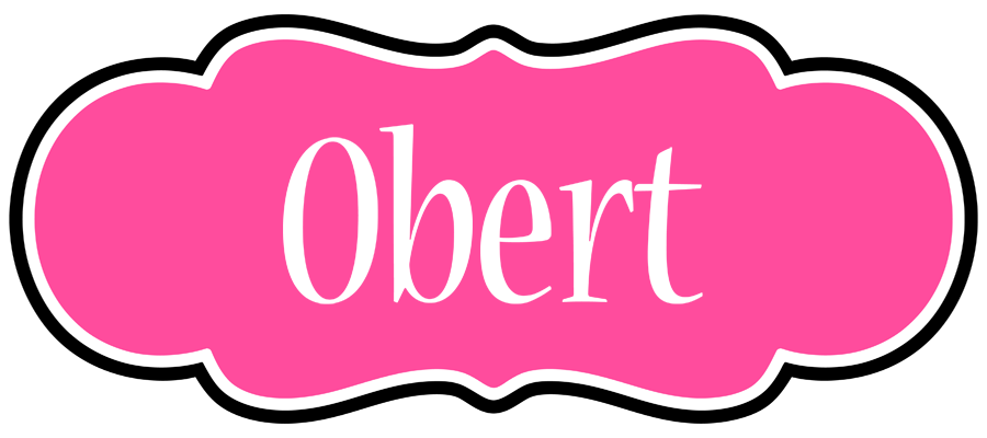 Obert invitation logo