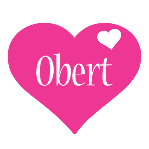 Obert love-heart logo