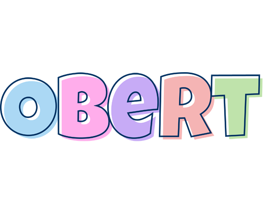 Obert pastel logo