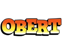 Obert sunset logo