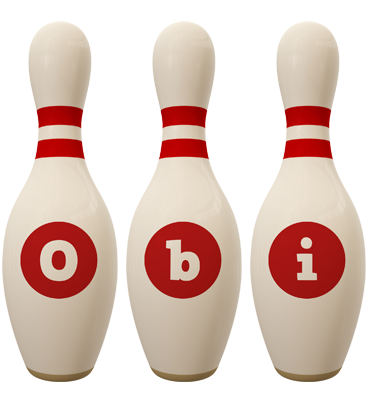 Obi bowling-pin logo