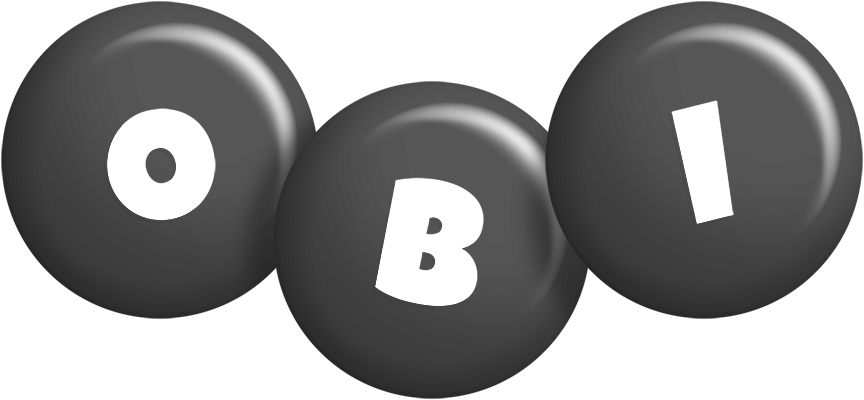 Obi candy-black logo