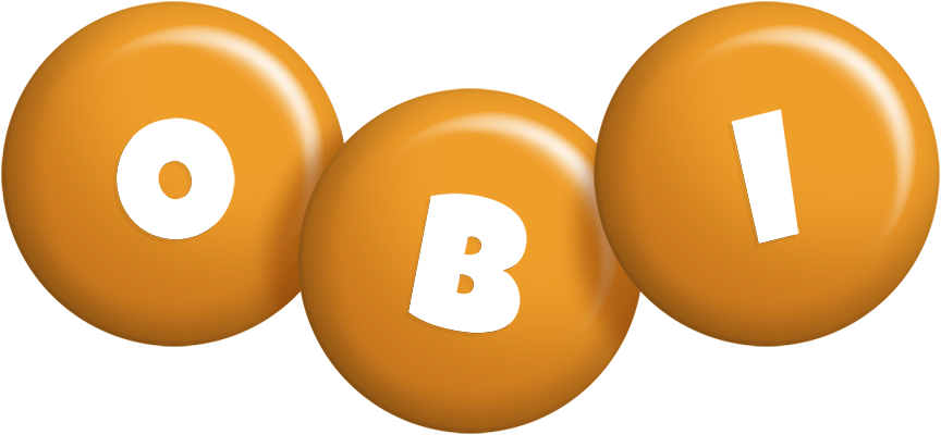 Obi candy-orange logo