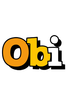 Obi cartoon logo