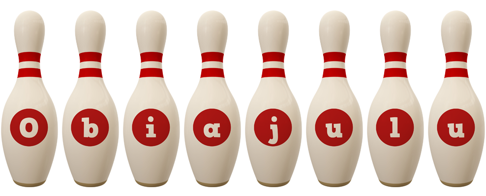 Obiajulu bowling-pin logo