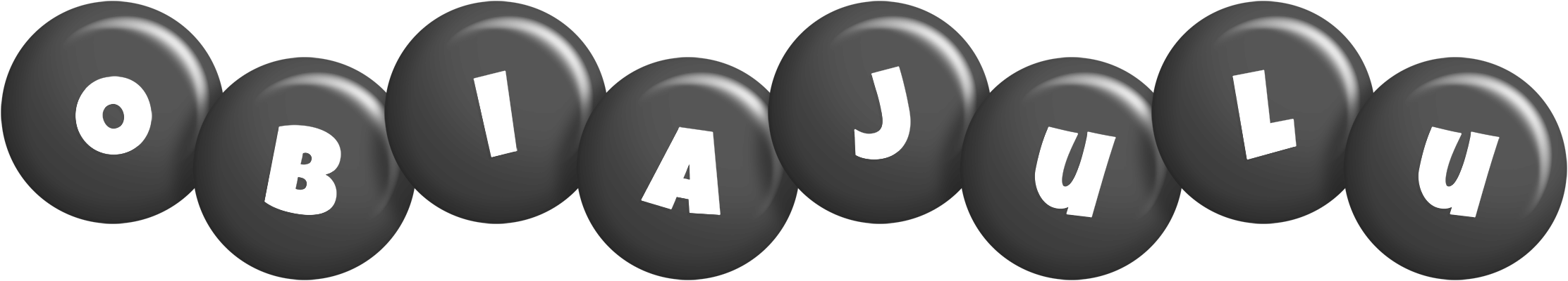 Obiajulu candy-black logo