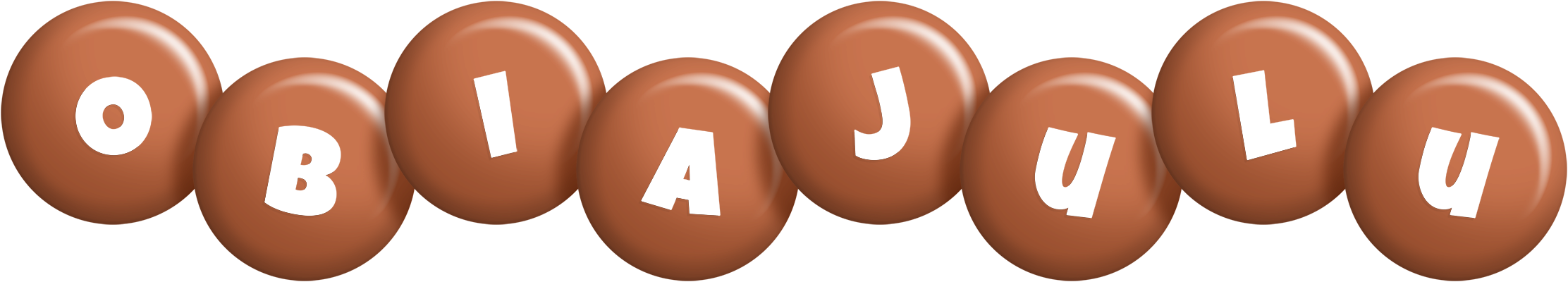 Obiajulu candy-brown logo
