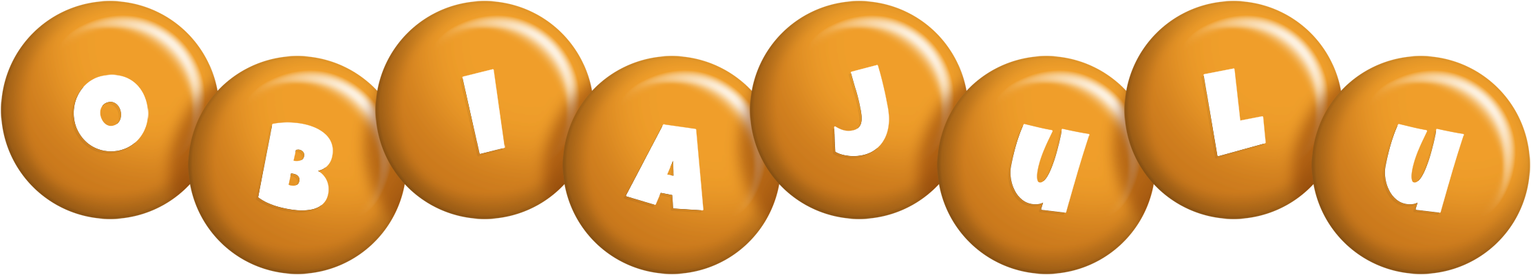 Obiajulu candy-orange logo