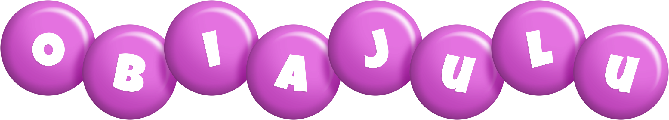 Obiajulu candy-purple logo