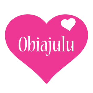 Obiajulu love-heart logo