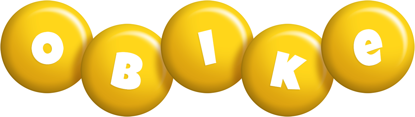 Obike candy-yellow logo