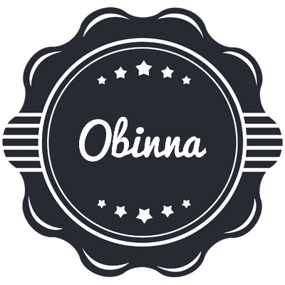 Obinna badge logo