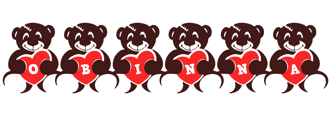 Obinna bear logo