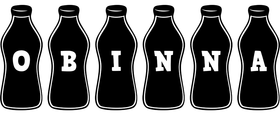 Obinna bottle logo