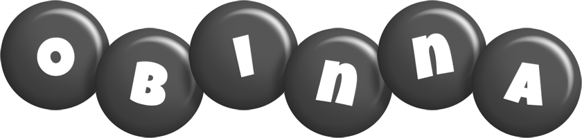 Obinna candy-black logo