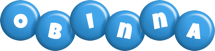Obinna candy-blue logo