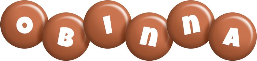 Obinna candy-brown logo