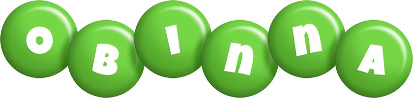 Obinna candy-green logo