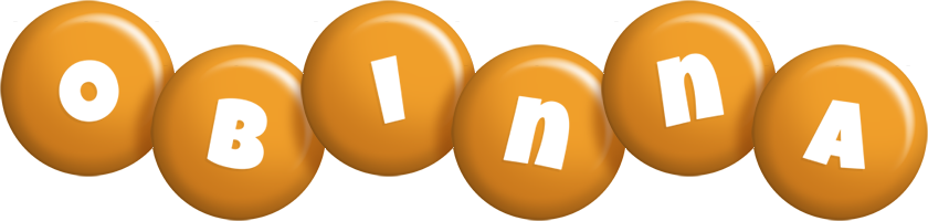 Obinna candy-orange logo