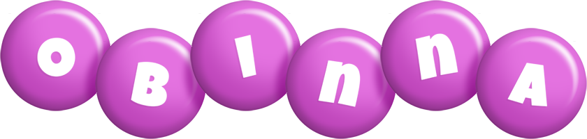 Obinna candy-purple logo
