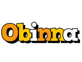 Obinna cartoon logo