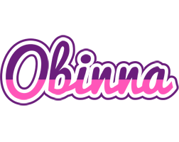 Obinna cheerful logo