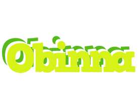 Obinna citrus logo