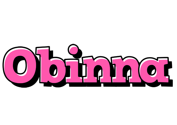 Obinna girlish logo