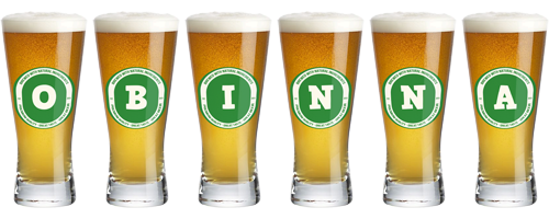 Obinna lager logo