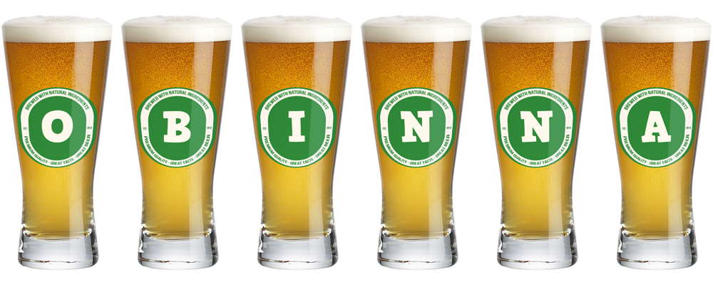Obinna lager logo