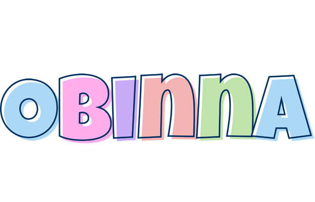 Obinna pastel logo