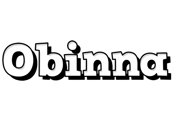 Obinna snowing logo