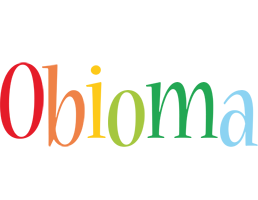 Obioma birthday logo