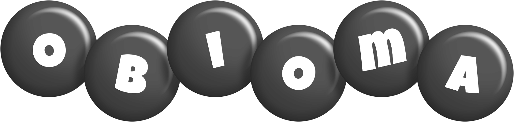 Obioma candy-black logo