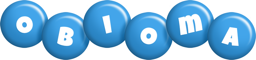 Obioma candy-blue logo