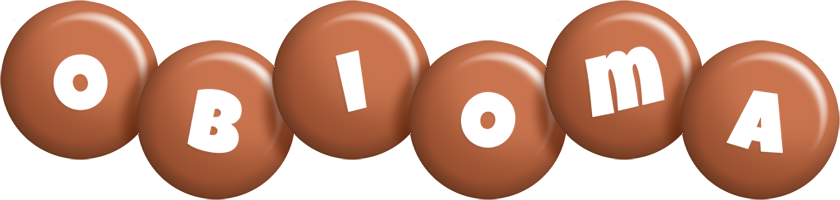 Obioma candy-brown logo