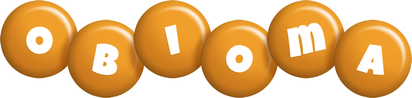 Obioma candy-orange logo