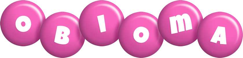 Obioma candy-pink logo