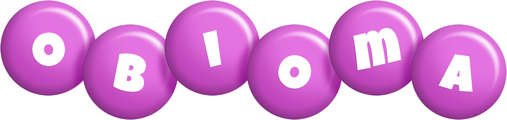 Obioma candy-purple logo
