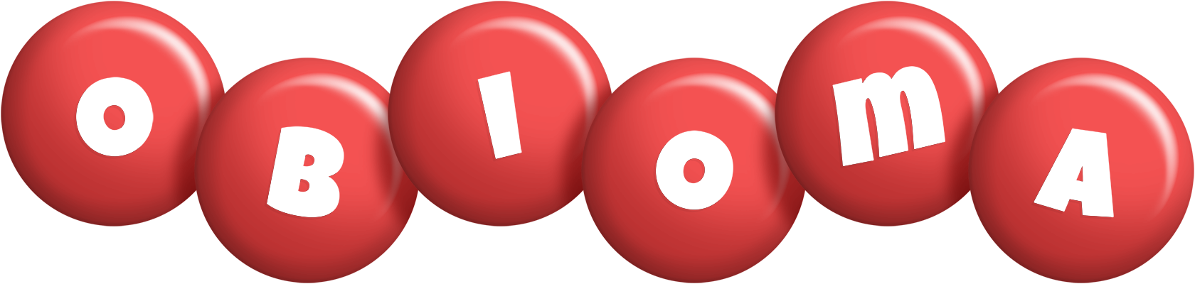 Obioma candy-red logo