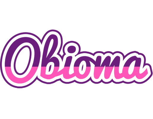 Obioma cheerful logo