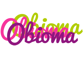 Obioma flowers logo