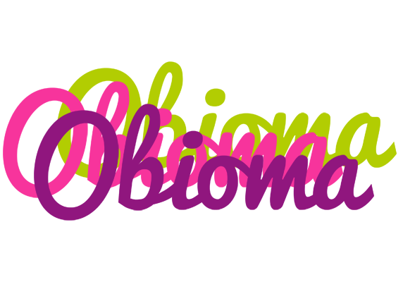 Obioma flowers logo