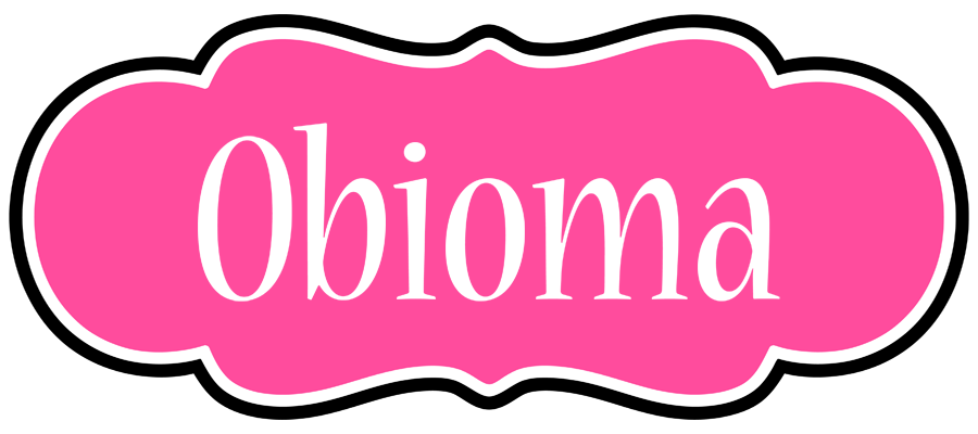 Obioma invitation logo
