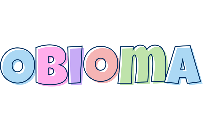 Obioma pastel logo