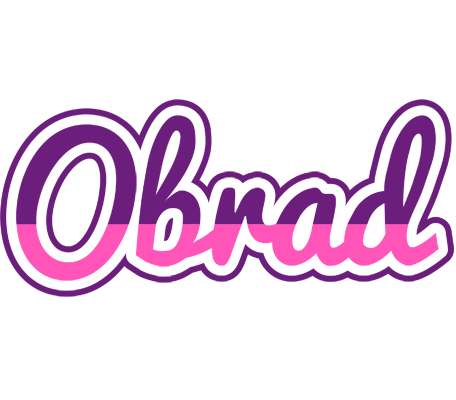 Obrad cheerful logo