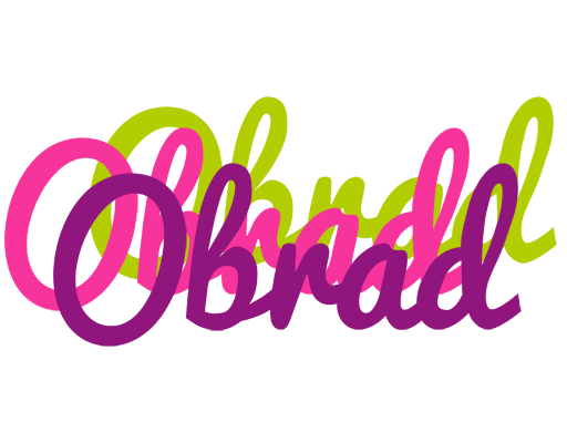 Obrad flowers logo