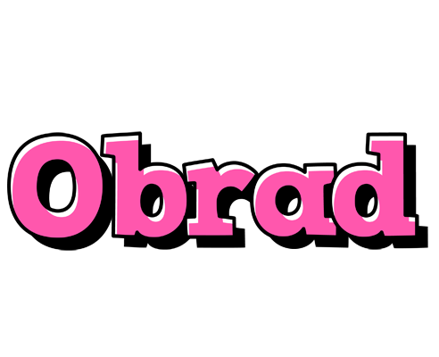 Obrad girlish logo